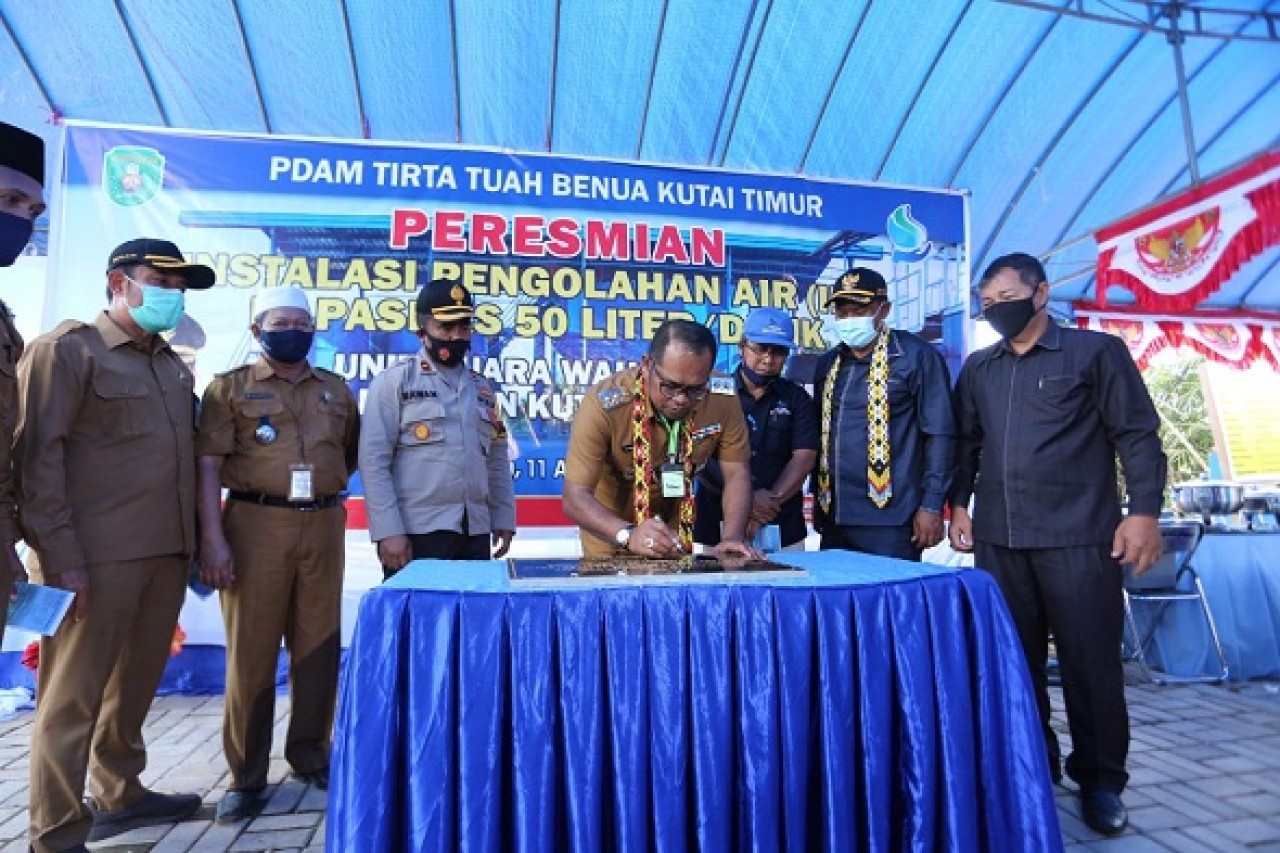 Layanan PDAM T2B Meningkat Dari Tahun ke Tahun