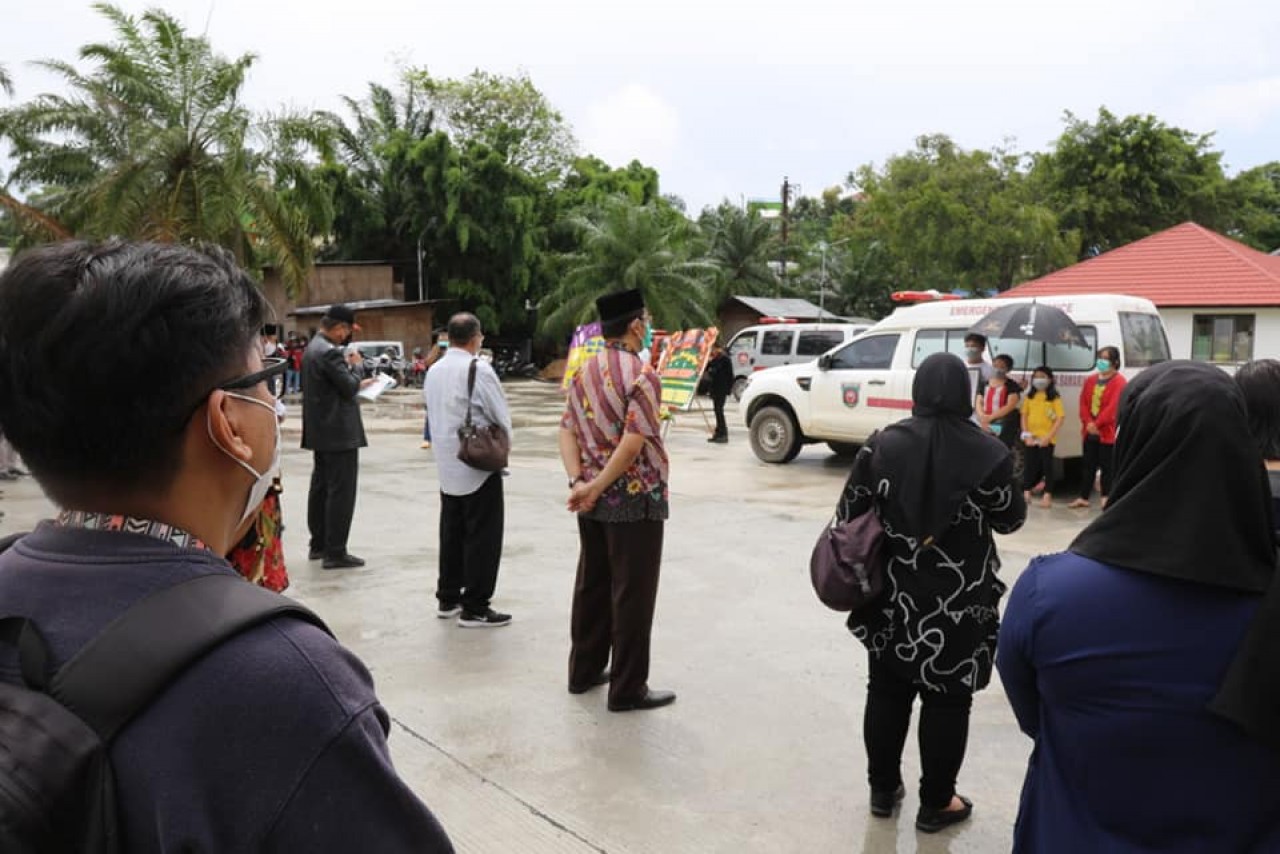 Terapar Corona : Pimpinan Puskesmas Temindung Wafat Subuh Tadi