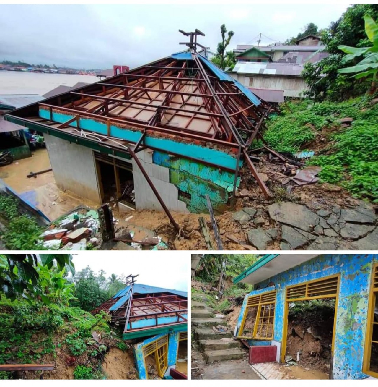 14 Bangunan di Selili, Ambruk 