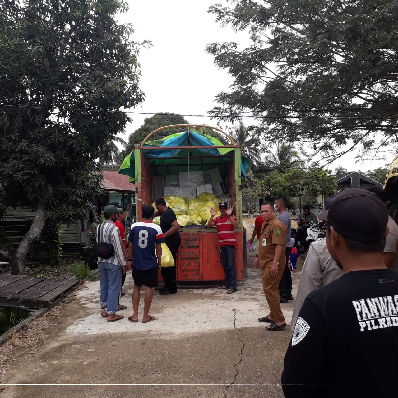 Logistik Pilkada Kutim Sudah Tiba di Semua Kecamatan