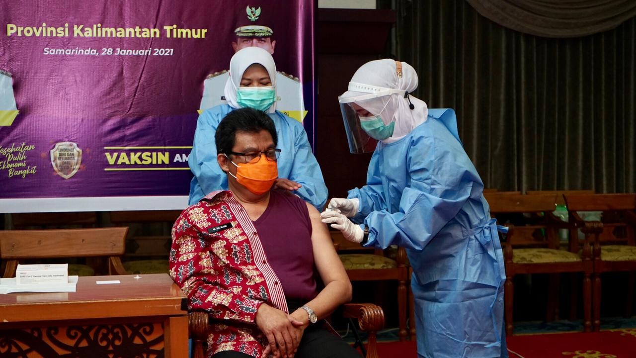 Jalani Vaksin tahap Dua, Sabani Meras Plong