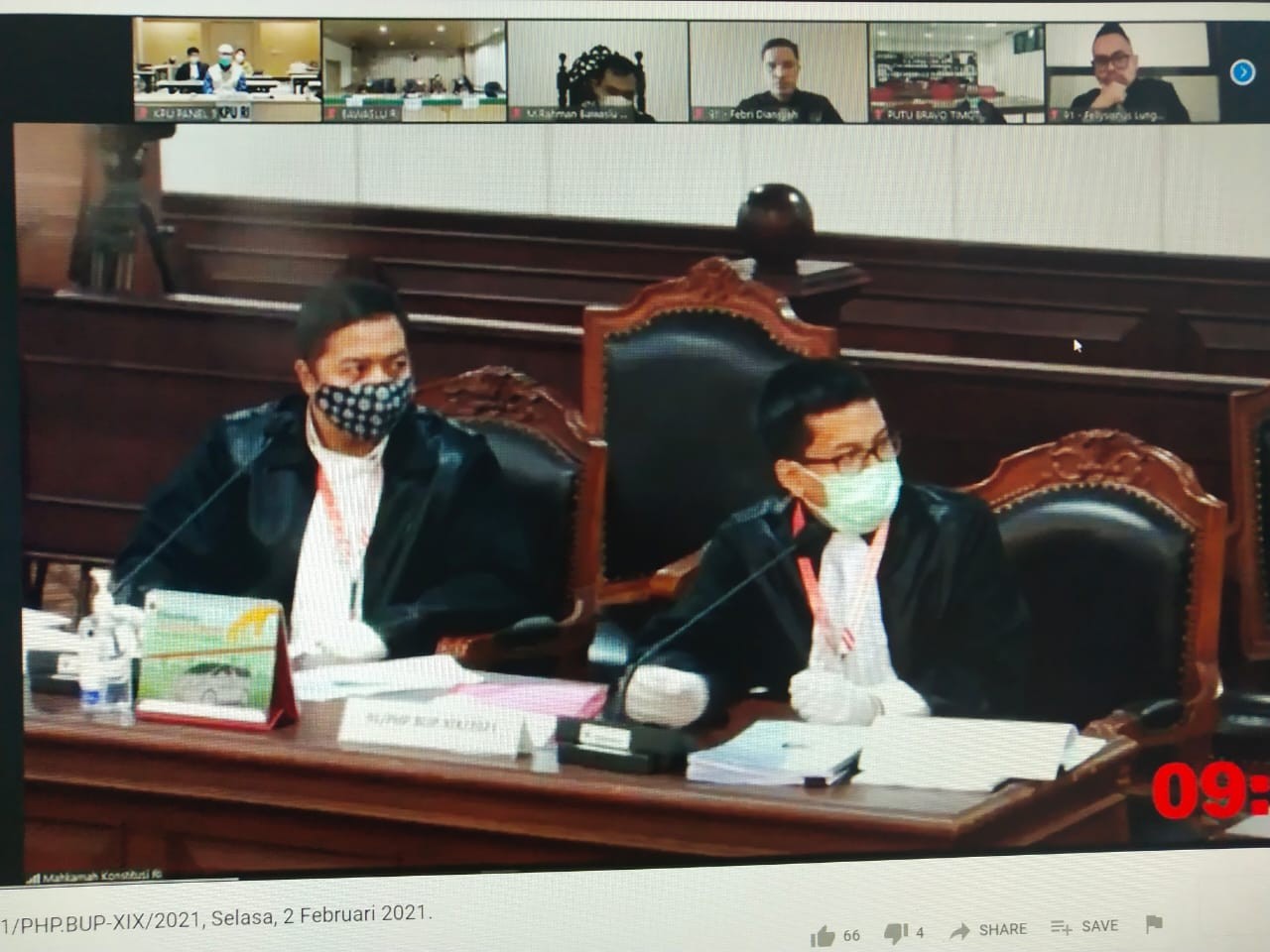 Mau Tambah Bukti, Ditolak Majelis Hakim MK
