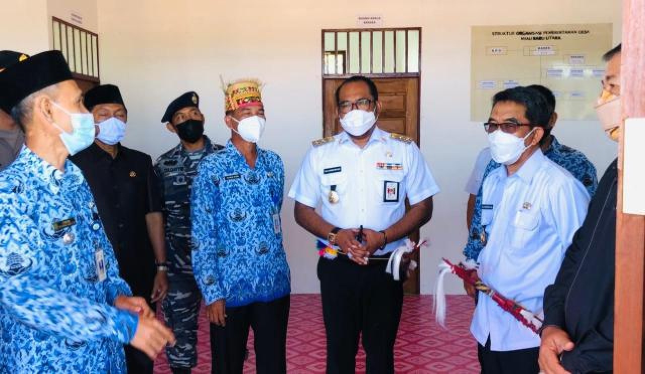 Didukung Perusahaan Miau Baru Utara Punya Kantor Desa Senilai Rp323 Juta 
