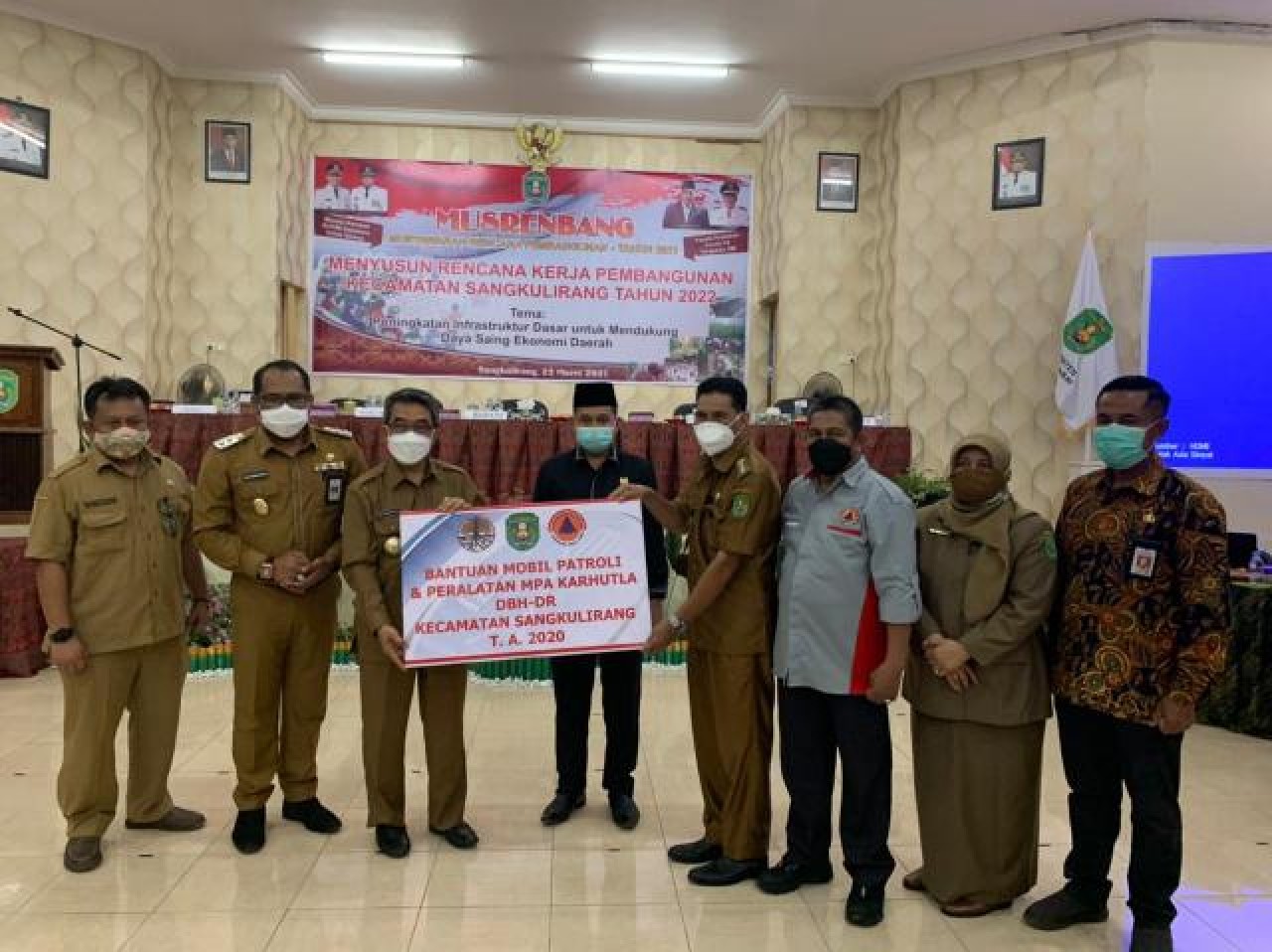 5 Kecamatan Terima Ranops Karhutla