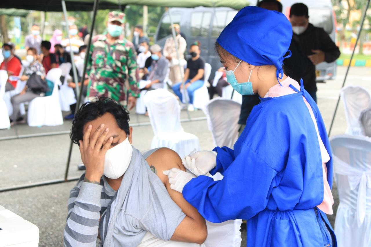 Animo Masyarakat Divaksin Covid 19, Tinggi