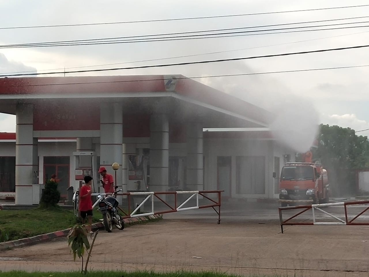Satgas Covid 19 Kutim, Serang Virus Corona Dengan Disinfektan