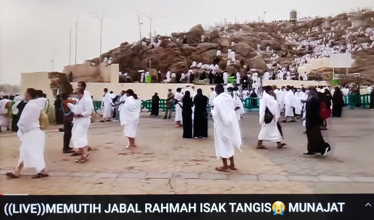 Arafah Memutih Saat Wukuf 