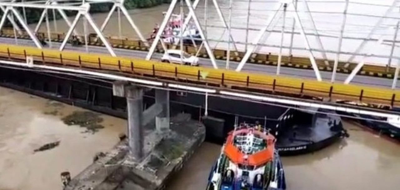 Jembatan Mahakam Aman Dilewati Kendaraan
