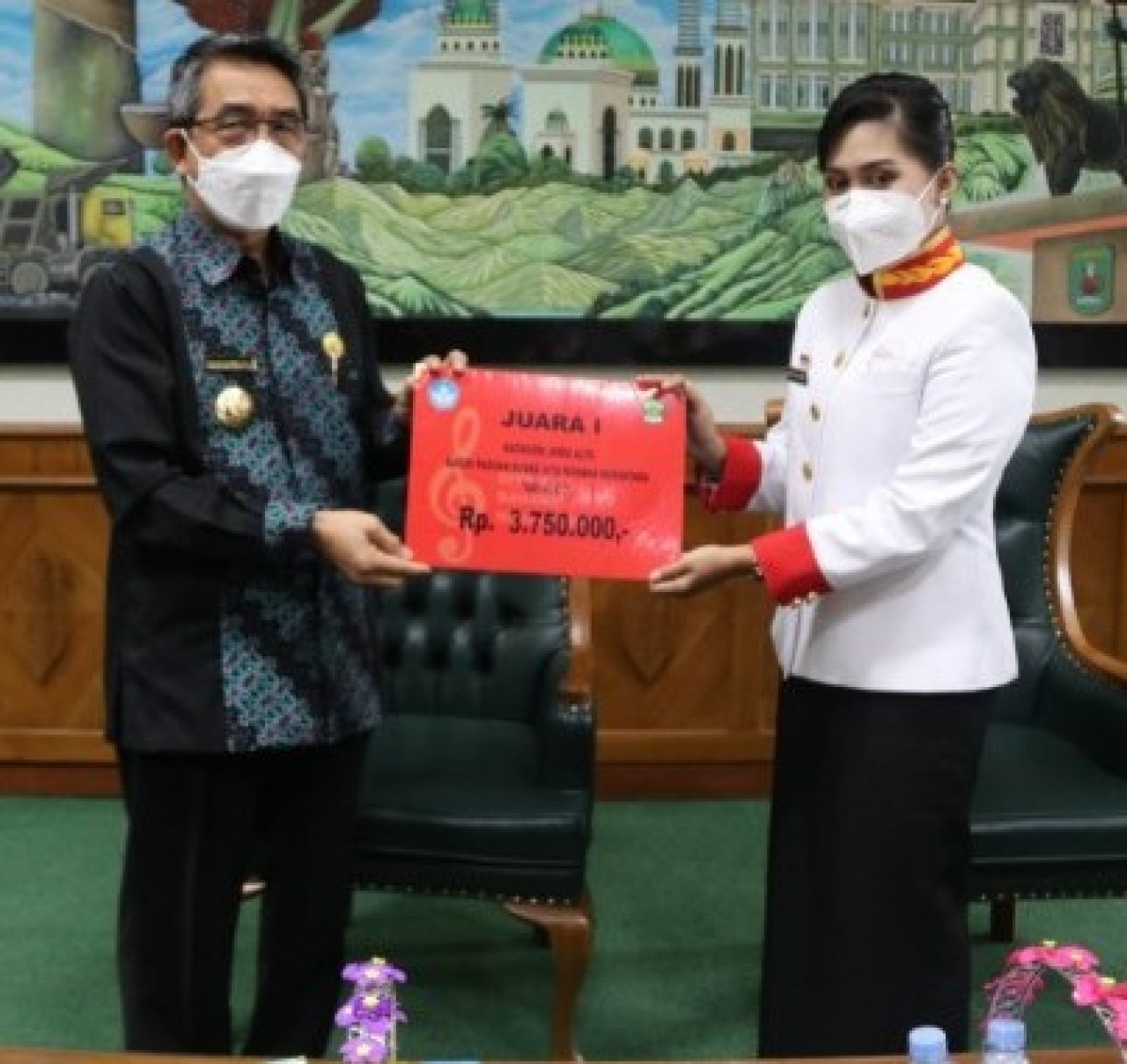 Bergabung Dengan BHN, Gabriela Tampil di Istana Merdeka