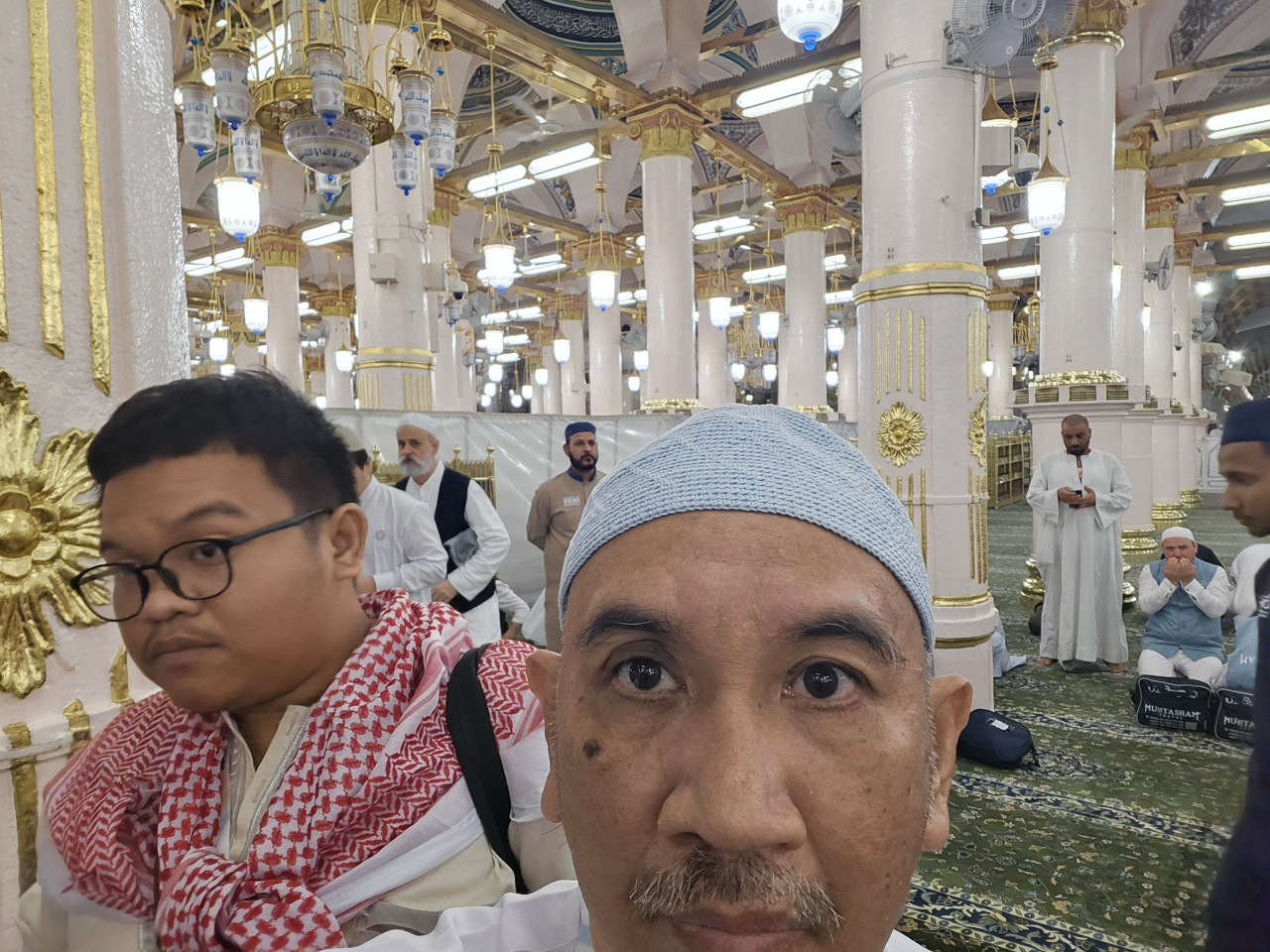 catatan berburu pahala di akhir  ramadhan 2025  (7) ALHAMDULILLAH TIDAK SAJA BISA  SALAT SUNAH DI  RAUDAH TETAPI  ISYA DAN  TARAWIH