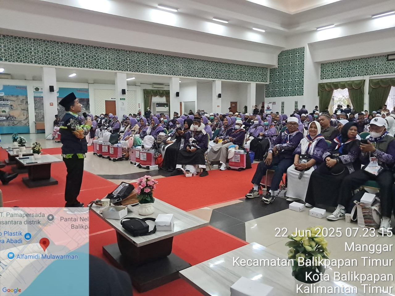 sudah 356 jamaah haji dari kukar datang  -149 orang masih di tanah suci