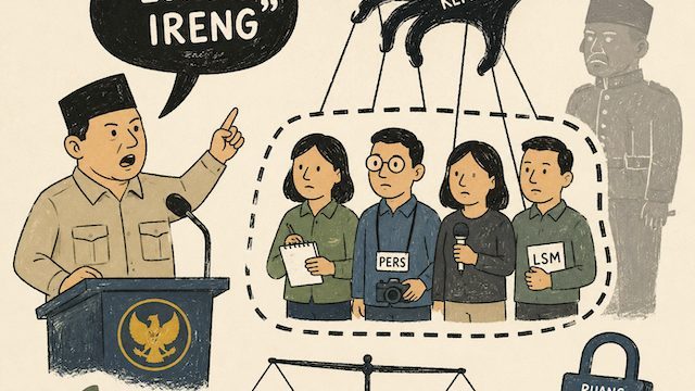 WARTAWAN DI KUTIM MARAH JURNALIS  DISEBUT LONDO IRENG