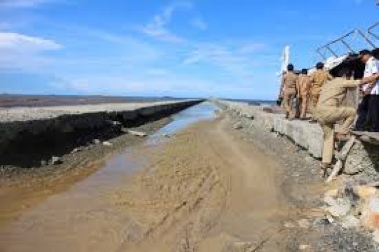 Hibah Ditangan, Pelabuhan Laut di Kenyamukan Dibagun Lagi