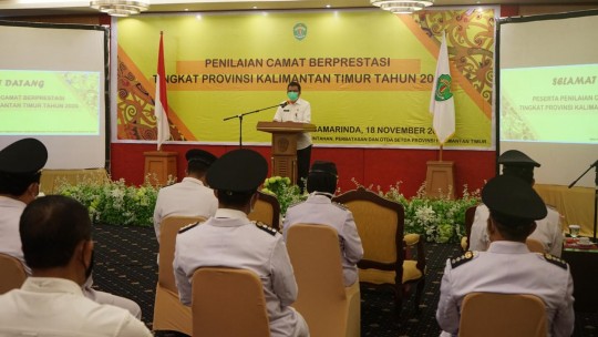 Camat Diingatkan Sekda Kaltim Tegakan Netralitas di Pilkada 
