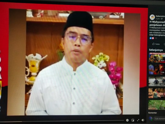 Mahyunadi Membantah Ada Bagi-Bagi Uang, Namun Untuk Saksi Ada 