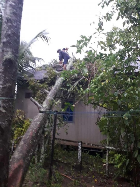 Puluhan Rumah Rusak  Dihantam Puting Beliung