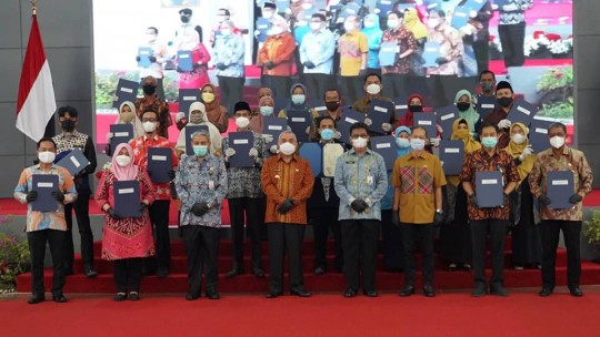 Sejak 1 April 2021, 586 ASN Pemprov Kaltim Naik Pangkat 