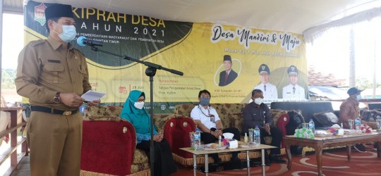 Suko Buka Kiprah Desa Kaltim