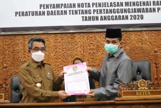 Dalam LPj Pemkab Kutim, Realisasi Anggaran Hampir Tercapai Semua