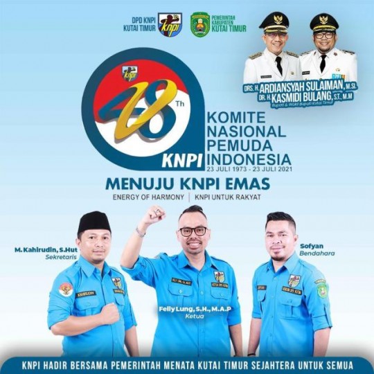 Felly Lung : Pemuda Kutim Bangkit Membantu Masyarakat Lawan Covid 19