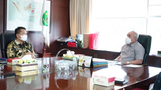 Bupati Mahulu Temui Gubernur, Dapat Bankeu Rp30 M