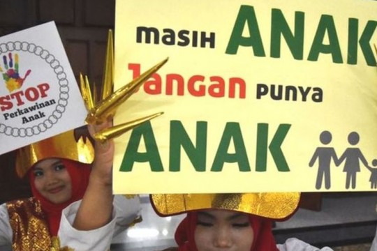 Pernikahan Anak Masih Tinggi di Kaltim