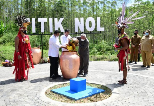 Tanah dan Air se Indonesia Bersatu di IKN