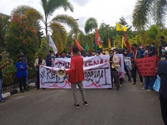 Pemkab dan Dewan Setuju Dengan Tuntutan Mahasiswa