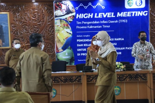 Sekda Sri : Inflasi Kaltim Di Bawah Nasional