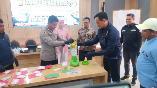 SABU SENILAI Rp1,7 M Dimusnahkan Polres Kutim