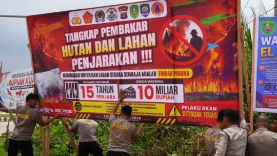 VBM Warga Ranpul jadi tersangka Karhutla